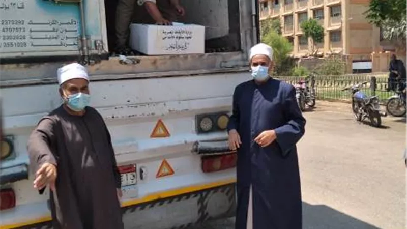 وصول الدفعة الثانية من لحوم الأضاحى إلى الأقصر
