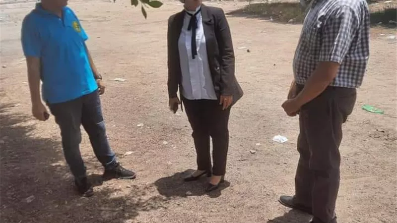 رئيس مدينة سفاجا تتفقد مركز الشباب لمتابعة كافة الأنشطة الرياضية