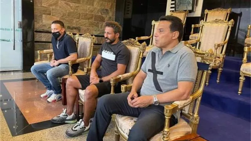 الجهاز الفني لمنتخب مصر يشهد مباراة الإسماعيلي وبيراميدز