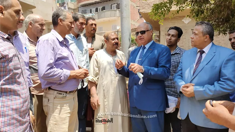 جامعة السادات تنظم قافلة طبية بيطرية بقرية 