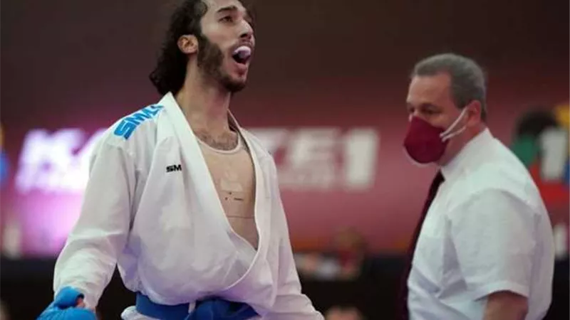 الصاوى يودع منافسات الكاراتية باولمبياد طوكيو 2020