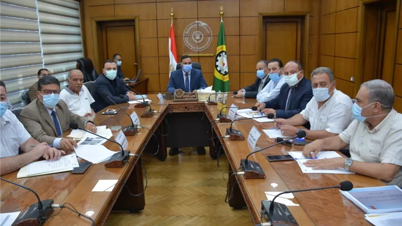 متابعة مشروع تطوير العشوائيات للمناطق الغير مخططة بالمنصوره