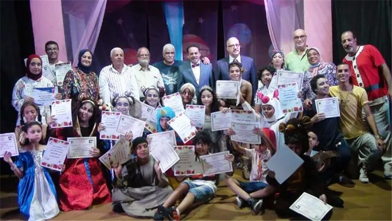 تخريج الدفعة الثانية والثالثة فى ورش التمثيل فى مسرح الطفل.. بالصور