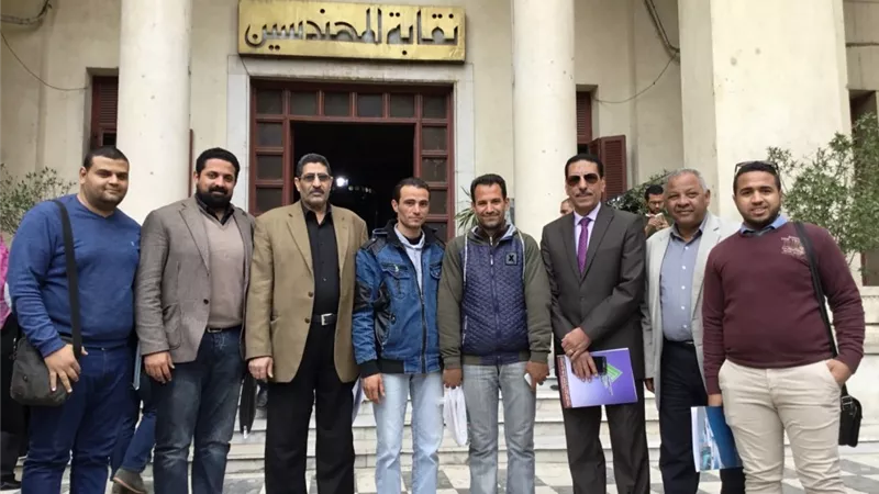 بالصور.. «المهندسين» تكرم بطلي واقعة محطة مصر