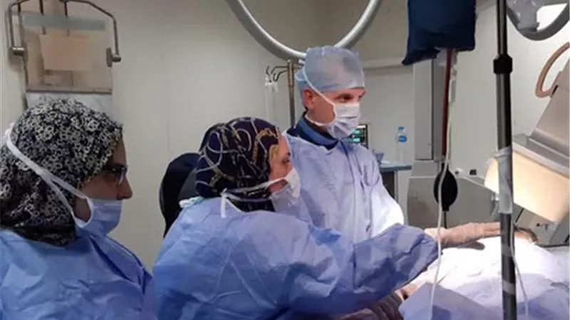 بالصور..الاورمان تستقبل خبير ايطالى لجراحات القلب الحرجة بمستشفى جامعة طنطا