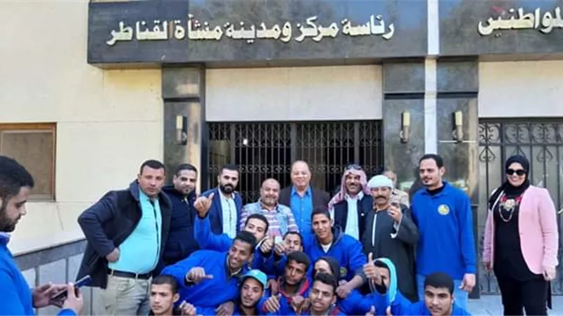 شركه النيل المصرى بدأت عملها بجمع القمامة من المنازل بمنشاه القناطر
