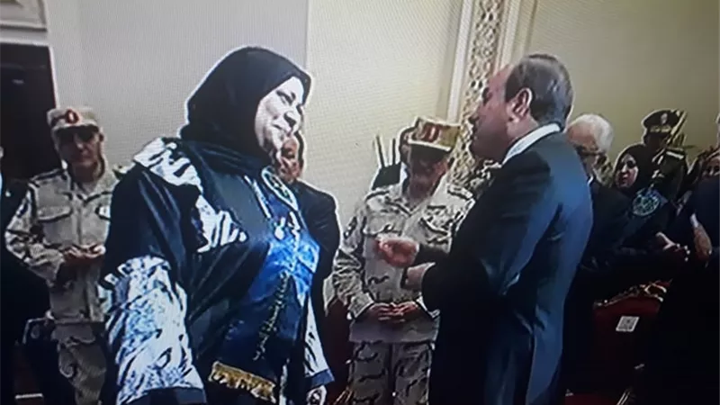 والدة الشهيد محمد صبرى: ابنى نال الشهادة لانه طلبها بصدق