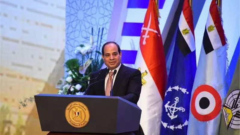 الرئيس السيسي: ليس غريبا على شعب عظيم مثلكم تقديم ارواح ابنائه فداء لمصر
