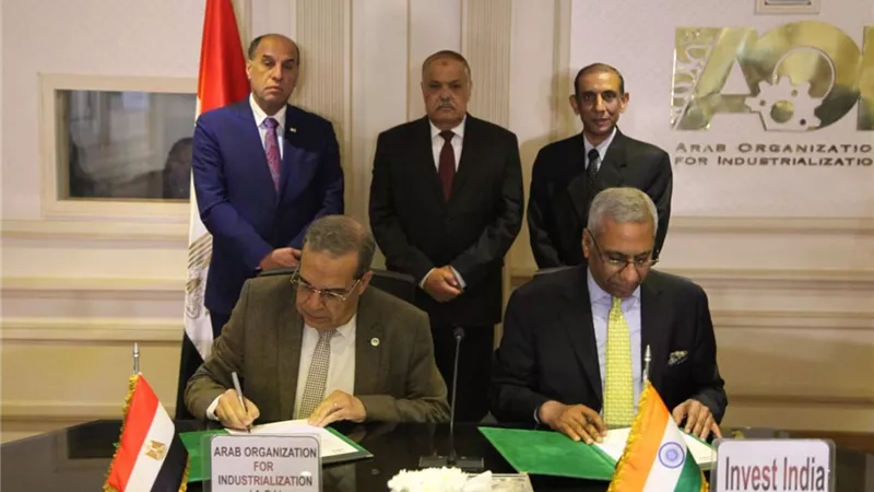وكالة الإستثمار الهندية تبحث أوجه التعاون في مجالات الصناعة مع الهيئة العربية للتصنيع