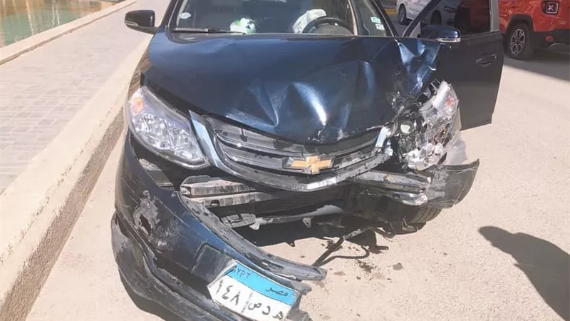 نجم بيراميدز يتعرض لحادث إنقلاب قبل المران