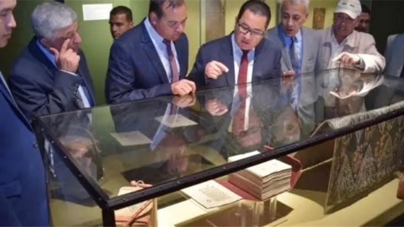 سفير جمهورية كازاخستان يزور متحف سوهاج القومي