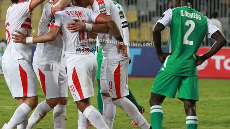 اوباما يسجل الهدف الثانى للزمالك امام جورماهيا الكينى .. فيديو