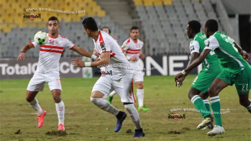 الزمالك ينهى الشوط الأول بهدفين نظيفين فى شباك جورماهيا الكينى