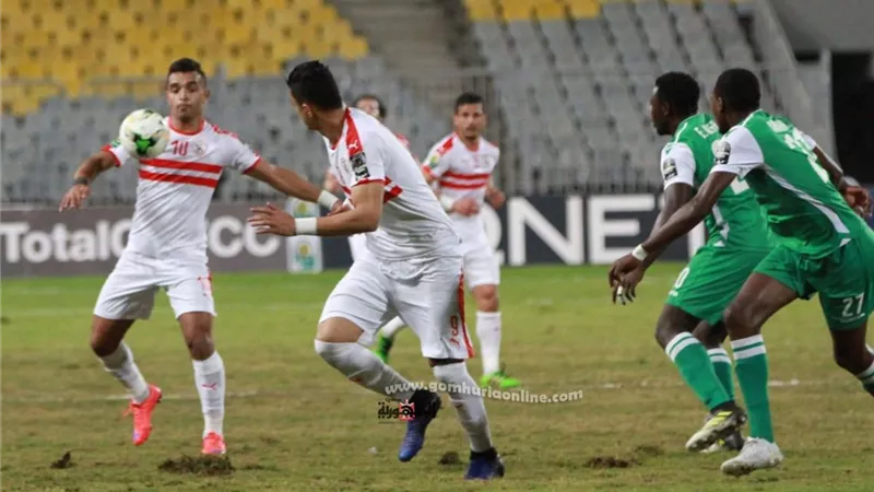 الزمالك يتربع على قمة المجموعة برباعية نظيفة فى شباك جورماهيا .. فيديو