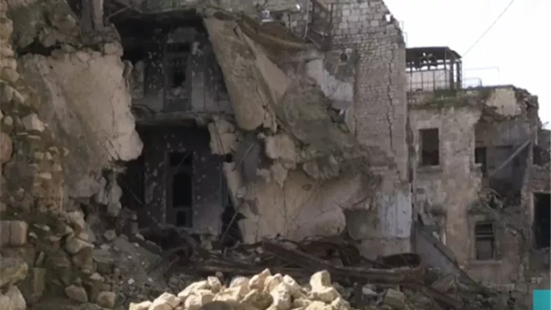 شاهد.. اعمال الترميم لأسواق حلب التاريخية المهددة بالخطر