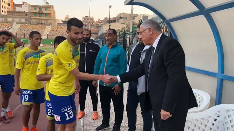 الأمن يوافق على حضور الجماهير لمباراة طنطا ودمنهور ٠٠ وعريبى يعد بالصعود للممتاز. بالصور