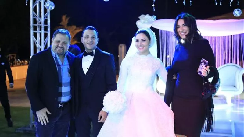 ادوارد يحيى حفل زفاف المخرج عبدالرحمن زهران