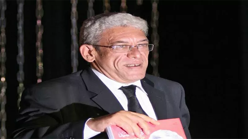 داود عبد السيد فى أتيليه الاسكندرية