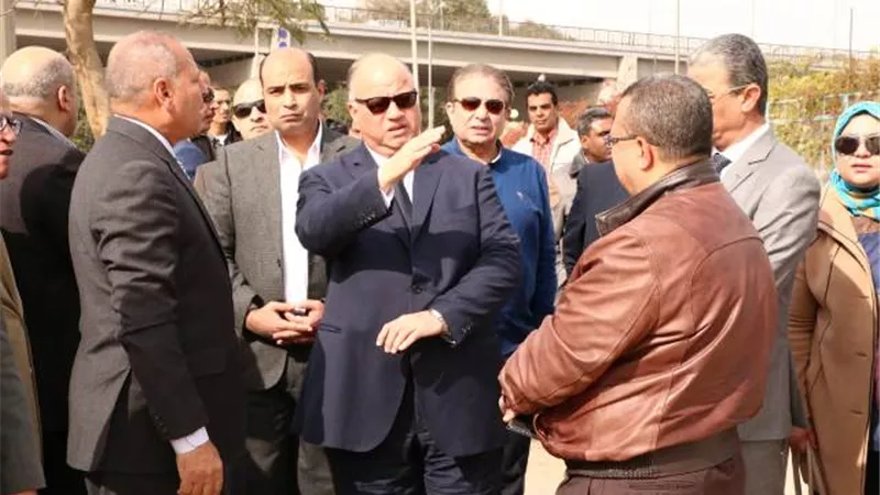 محافظ القاھرة يتفقد منطقة الاستاد استعداداَ لبطولة الأمم الأفریقیة