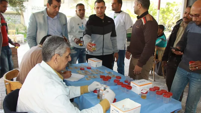 اضبط..11 سائق حافلات مدرسية بالمنيا يتعاطون المخدرات