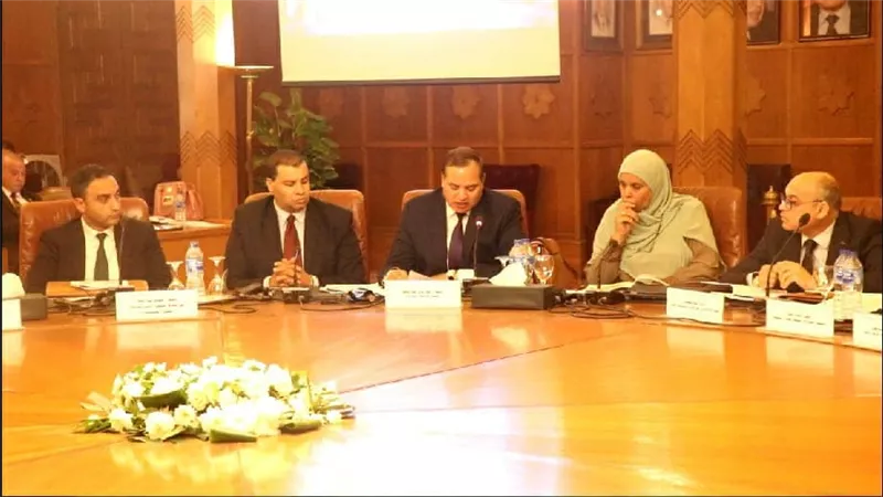 أحجار الزينة والاستخدام الامثل فى ندوة بفعاليات مؤتمر تنمية الصعيد