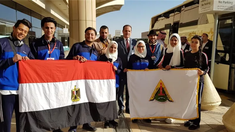 فلكلور جامعة بنها يمثل مصر فى مهرجان الملك عبدالعزيز بـ