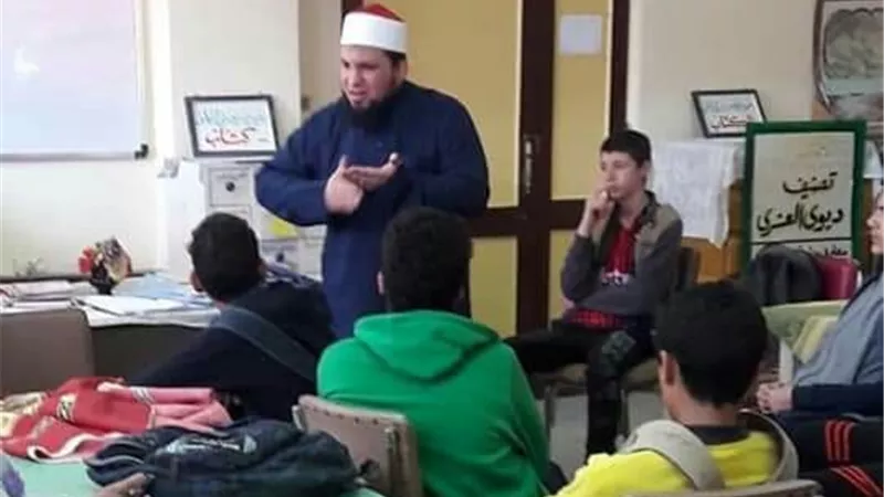 أسباب التفوق في الحياة عنوان لقاء ديني بطلاب العبور