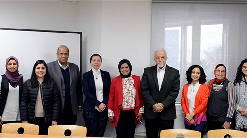 التخطيط تعقد محاضرة تعريفية حول رؤية مصر 2030 بالجامعة الألمانية.. صور