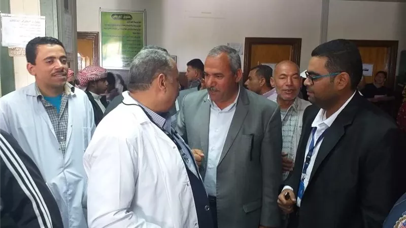 ختام أعمال قافلة جامعة المنصورة الطبية بجنوب سيناء