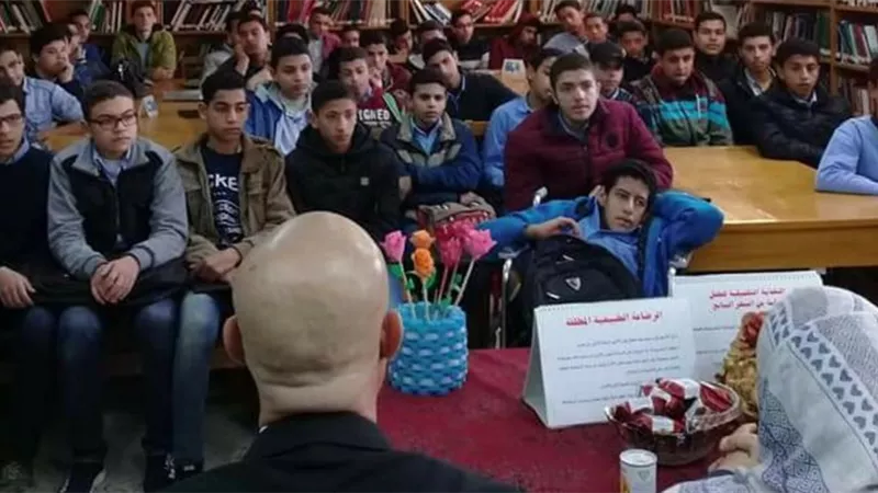 إحتفالية بيوم الشهيد في ثانوية مطوبس بنين بكفر الشيخ