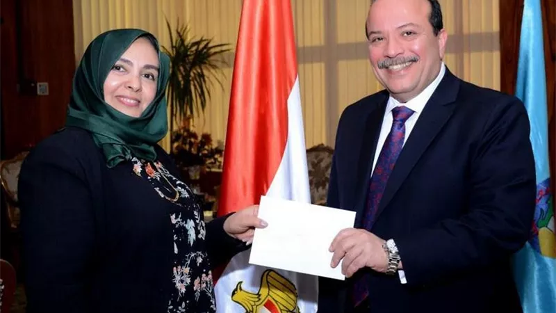بالصور.. الدكتورة نجلاء الحلبي وكيلاً لـ 