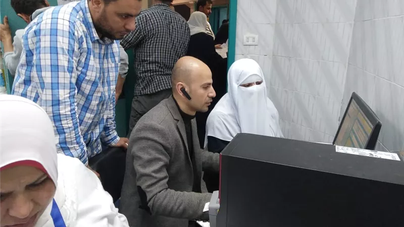 وكيل وزارة الصحة يوفر فرقا اضافية للفيروسات الكبدية لراحة المواطنين بفاقوس