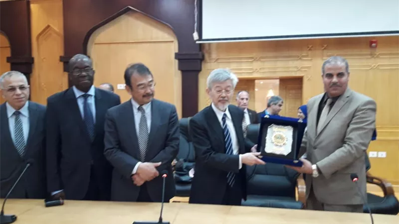 وفد جامعة كيوشو اليابانية: نسعى لمزيد من التعاون مع جامعه الأزهر