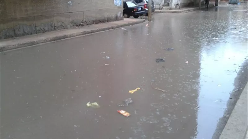 سقوط أمطار علي سواحل كفرالشيخ