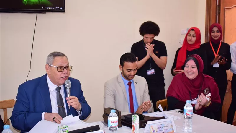 طلاب التربية النوعية بأشمون يشيدون بندوة أعمالك مرآة لأخلاقك بالمؤتمر الدولي السابع
