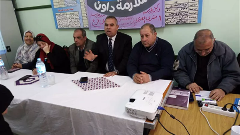 مستقبل وطن شارك إحتفال اليوم العالمي لمتلازمة داون بمدرسة التربية الفكرية بمطوبس