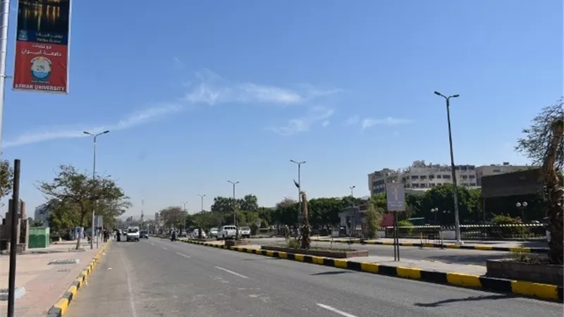 بالصور.. أسوان تتزين لاستقبال منتدى الشباب العربى الإفريقى