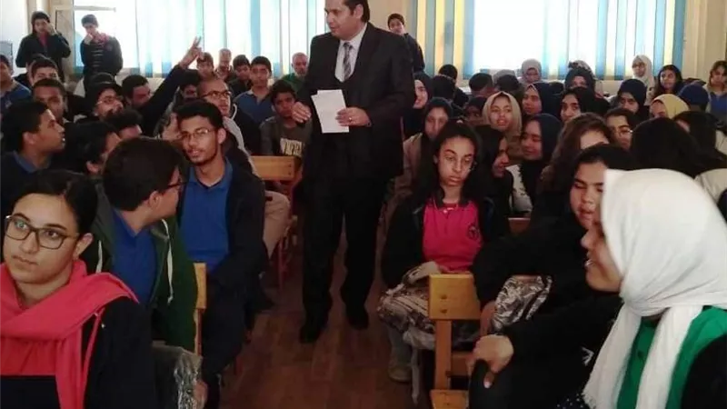 ورشة عمل لطلاب التعليم الثانوي عن منظومة التعليم الجديدة
