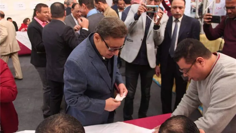 كرم جبر يسجل بعمومية الصحفيين.. ويؤكد: اتمني انتخاب مجلس قوي