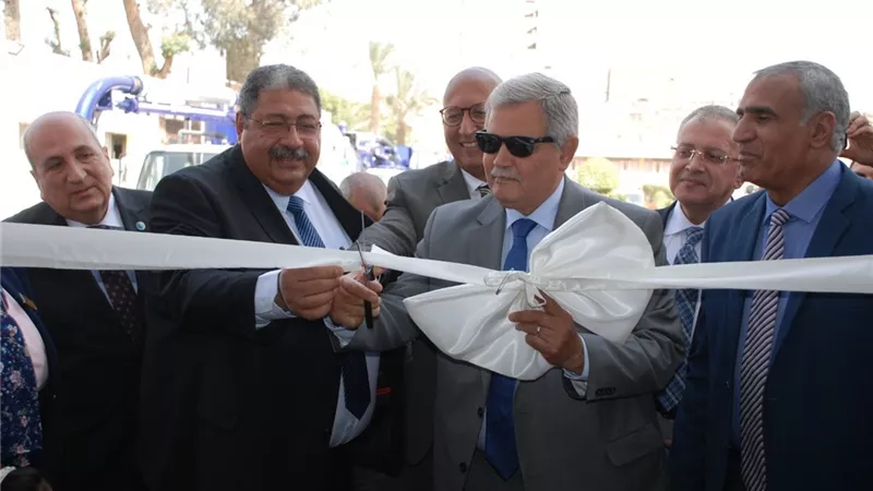رئيس القابضة للمياه يفتتح مركزي تدريب الاميرية وعين شمس