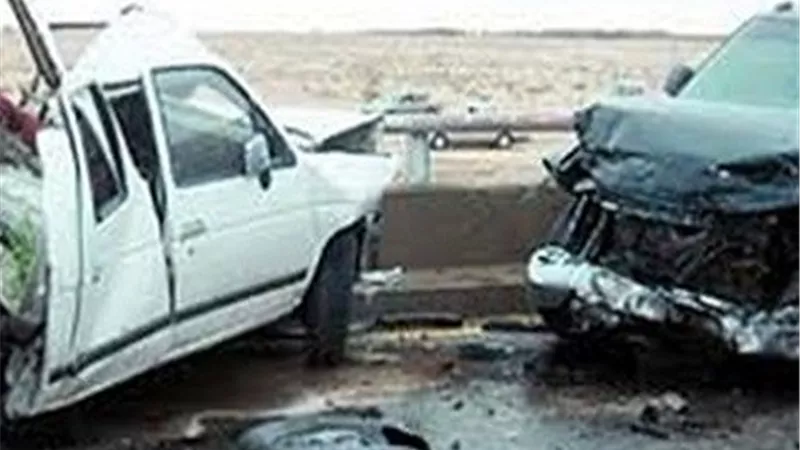 مصرع واصابة 6 في تصادم سيارتين بطريق سوهاج-البحر الأحمر