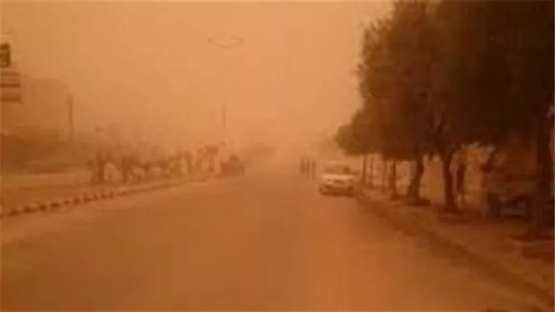 الرياح المحملة بالاتربة تضرب مدن وقرى الشرقية