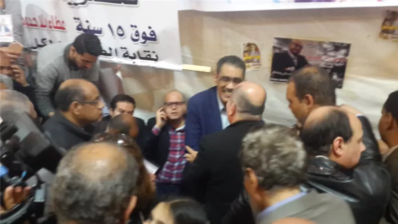 بالصور.. التهاني تنهال على ضياء رشوان بعد فوزه بمنصب نقيب الصحفيين