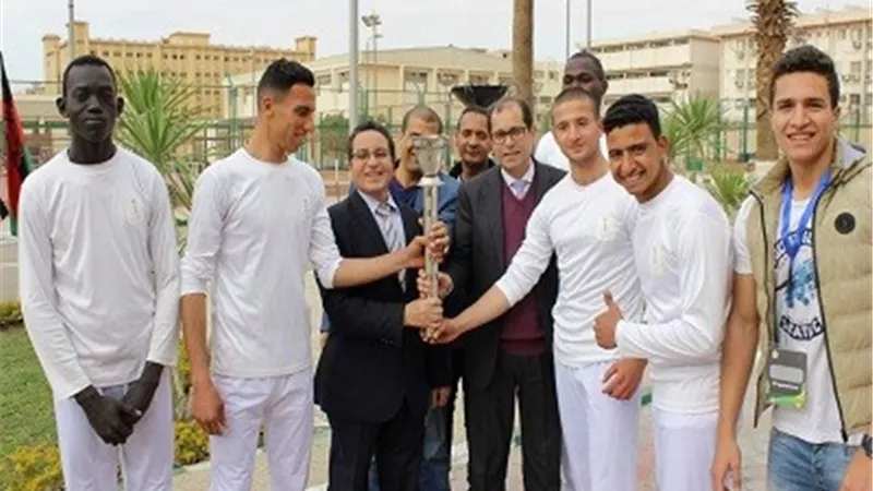 أولمبياد شباب جامعات أفريقيا بجامعة الأزهر يشهد منافسات قوية في يومه الثاني