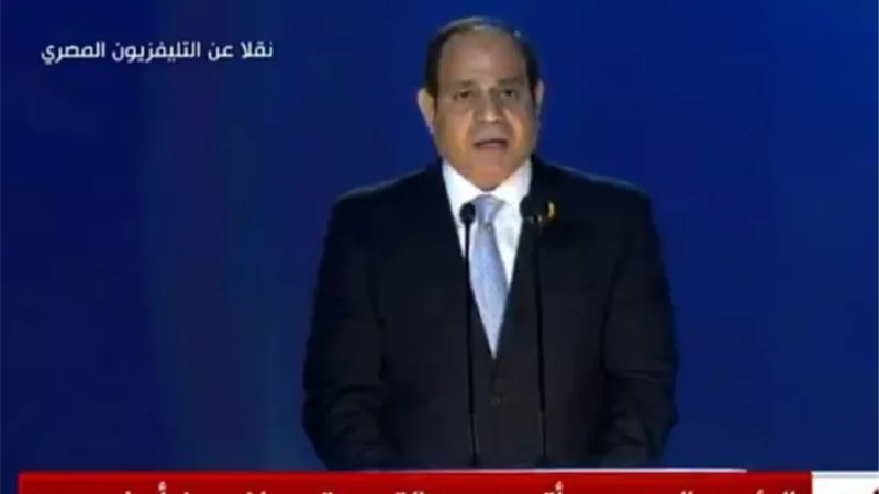 الرئيس السيسى يوجه 7 رسائل للعالم فى افتتاح ملتقى الشباب العربى و الافريقى