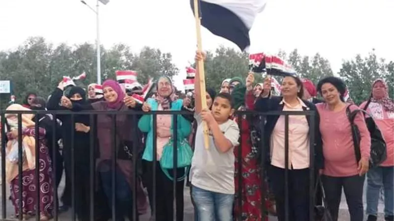 امانة المرأه بمستقبل وطن جنوب سيناء تنظم مسيرة احتفالا بيوم المرأه المصرية