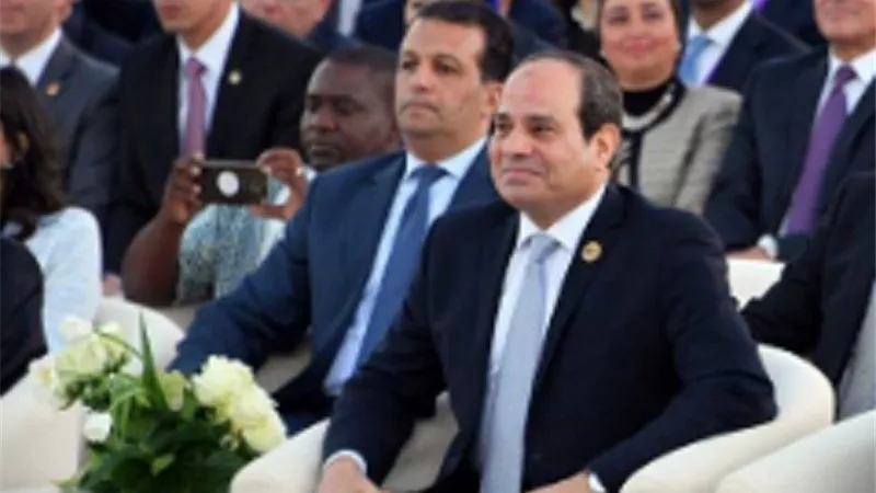 السيسى : لابد من التعاون مع الدول بصناعة البحث العلمى من اجل الانسانية