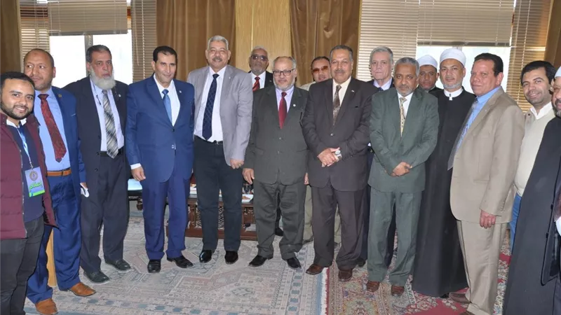 سكرتير مساعد أسيوط يشارك في المؤتمر العلمي الدولي لكلية اللغة العربية بجامعة الأزهر بأسيوط