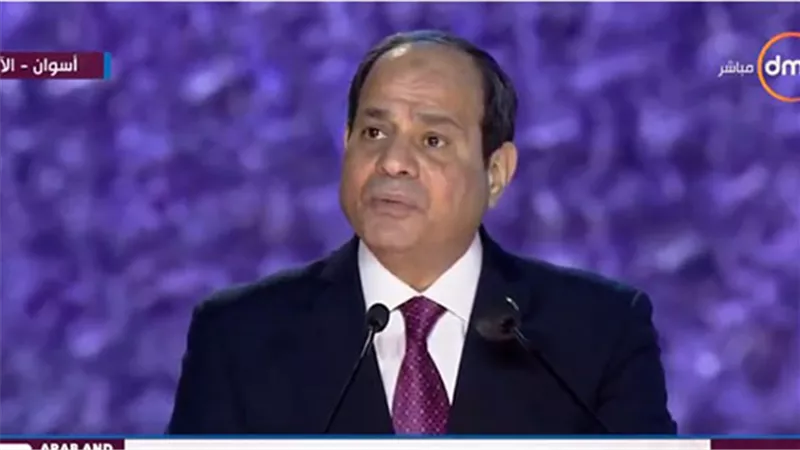 السيسي: مصر هي نقطة التلاقي بين التاريخ والمستقبل
