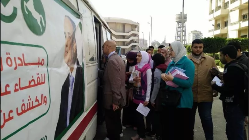 توجيه من وكيل صحة الشرقية بتوفير المستلزمات الطبية للمبادرة الرئاسية في جامعة الزقازيق